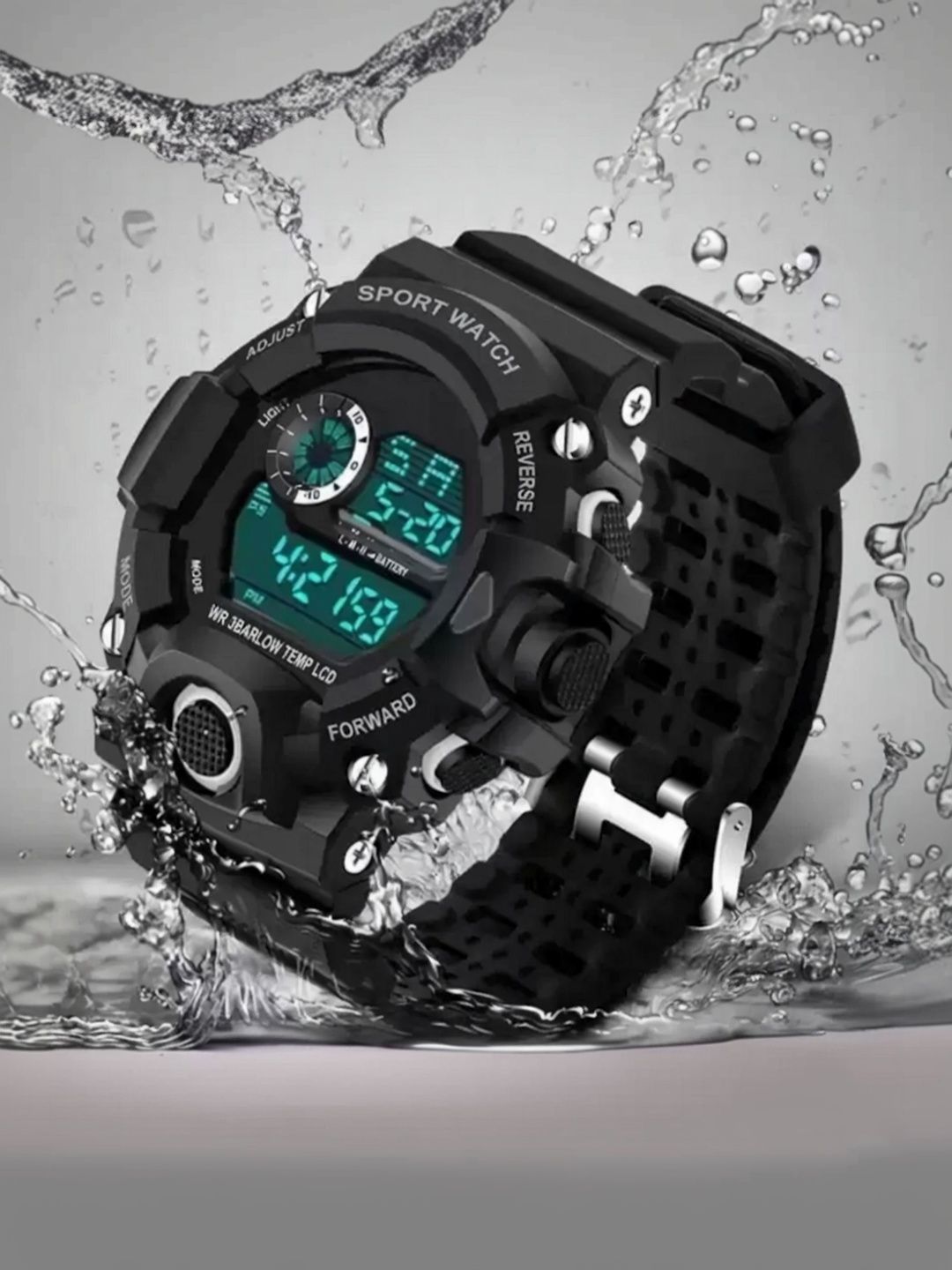 Blutech Unisex Kids Dial & Stainless Steel Straps Watch QSIB-72 G SHOCK BLACK_13-picture-14