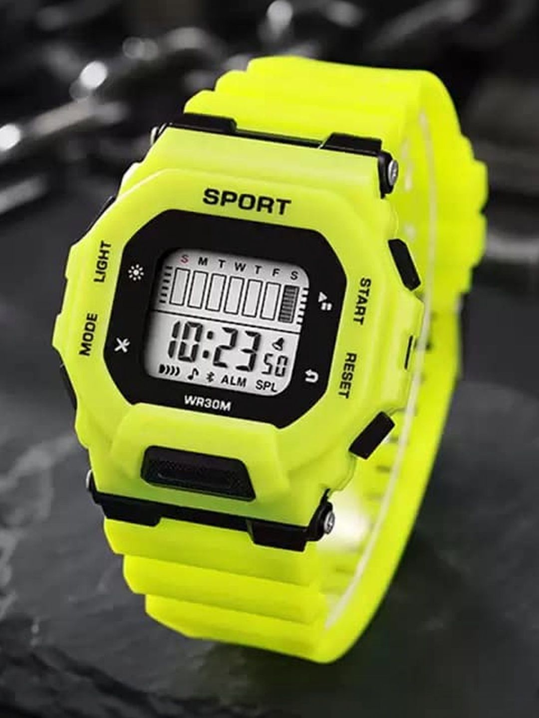 Blutech Men Dial & Stainless Steel Straps Watch Dash_Neon-image-28