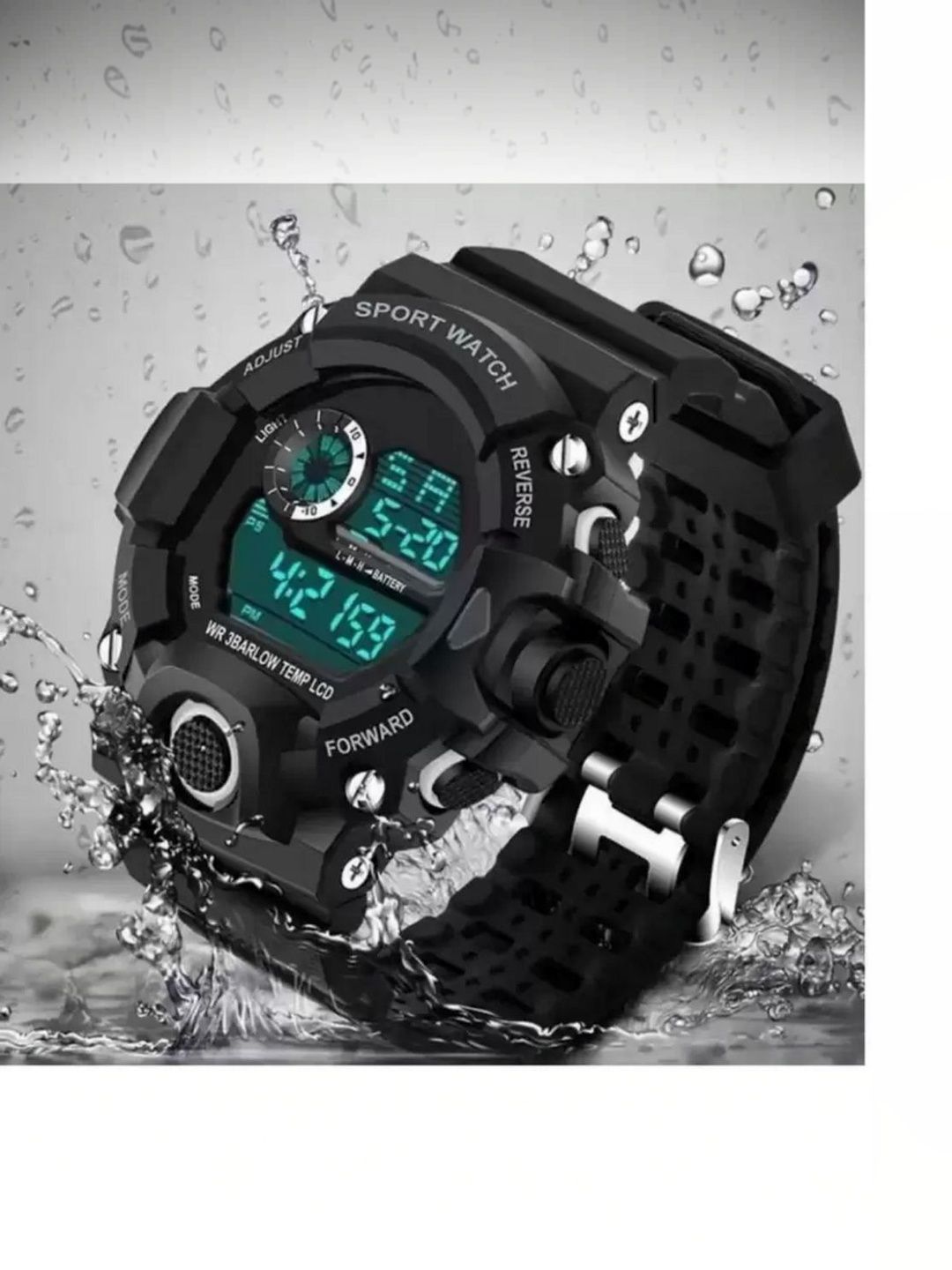 Blutech Kids Dial & Rubber Straps Watch QSIB-72 G SHOCK BLACK_12-picture-36