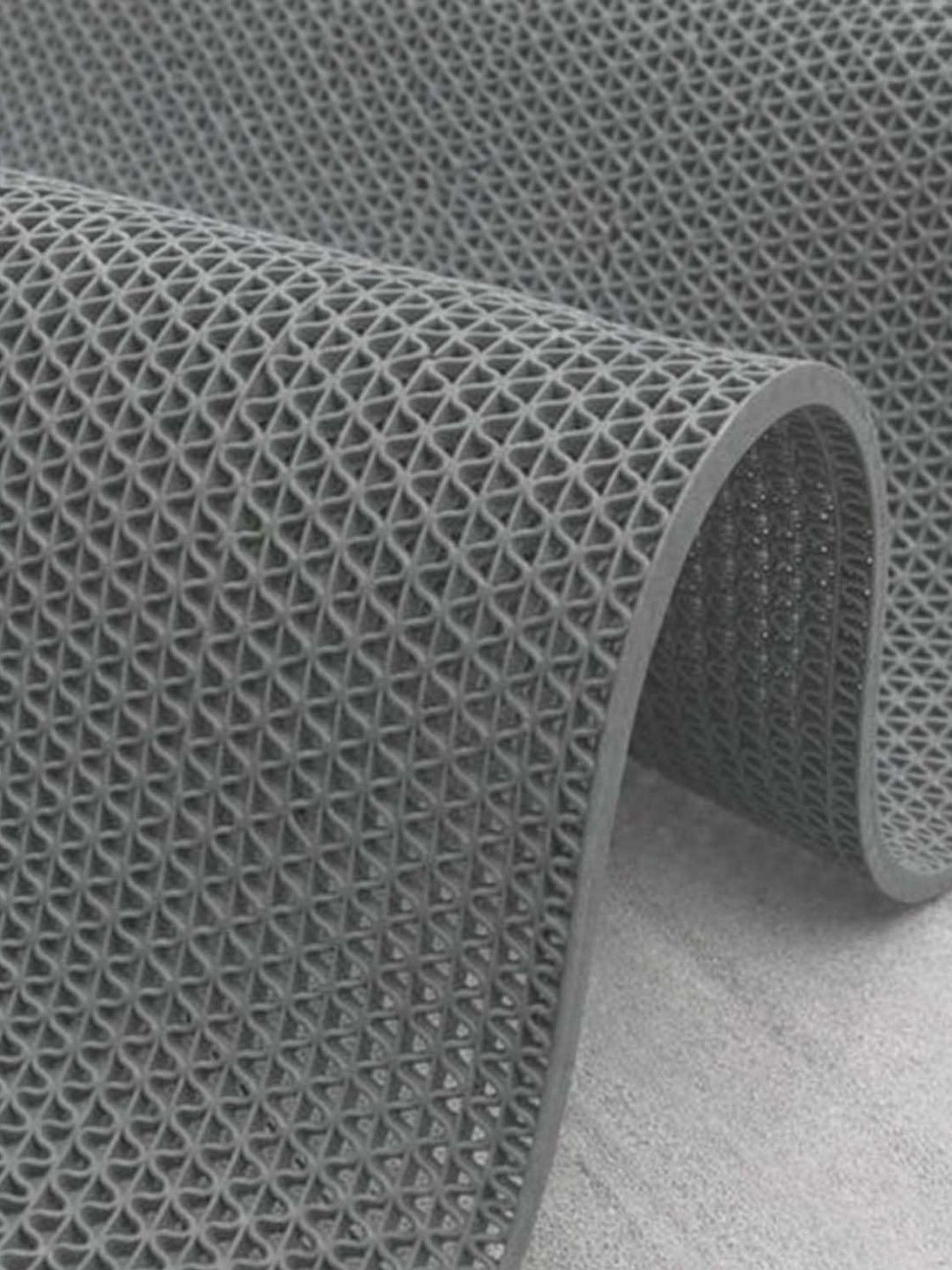 Go Hooked Grey Anti-Slip Bath Rugs-image-5