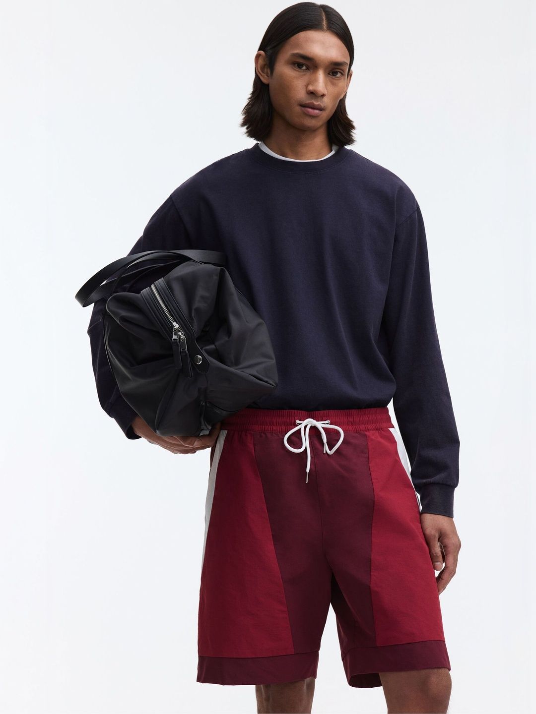 H&M Loose Fit Track shorts-picture-40