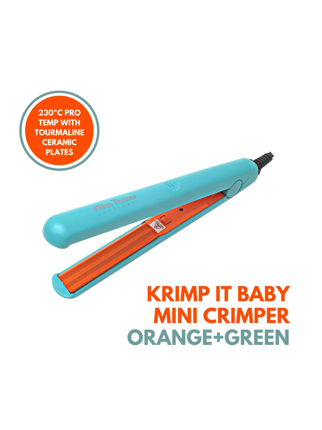 Alan Truman Krimp It Baby Mini Crimper - Orange & Green-image-32