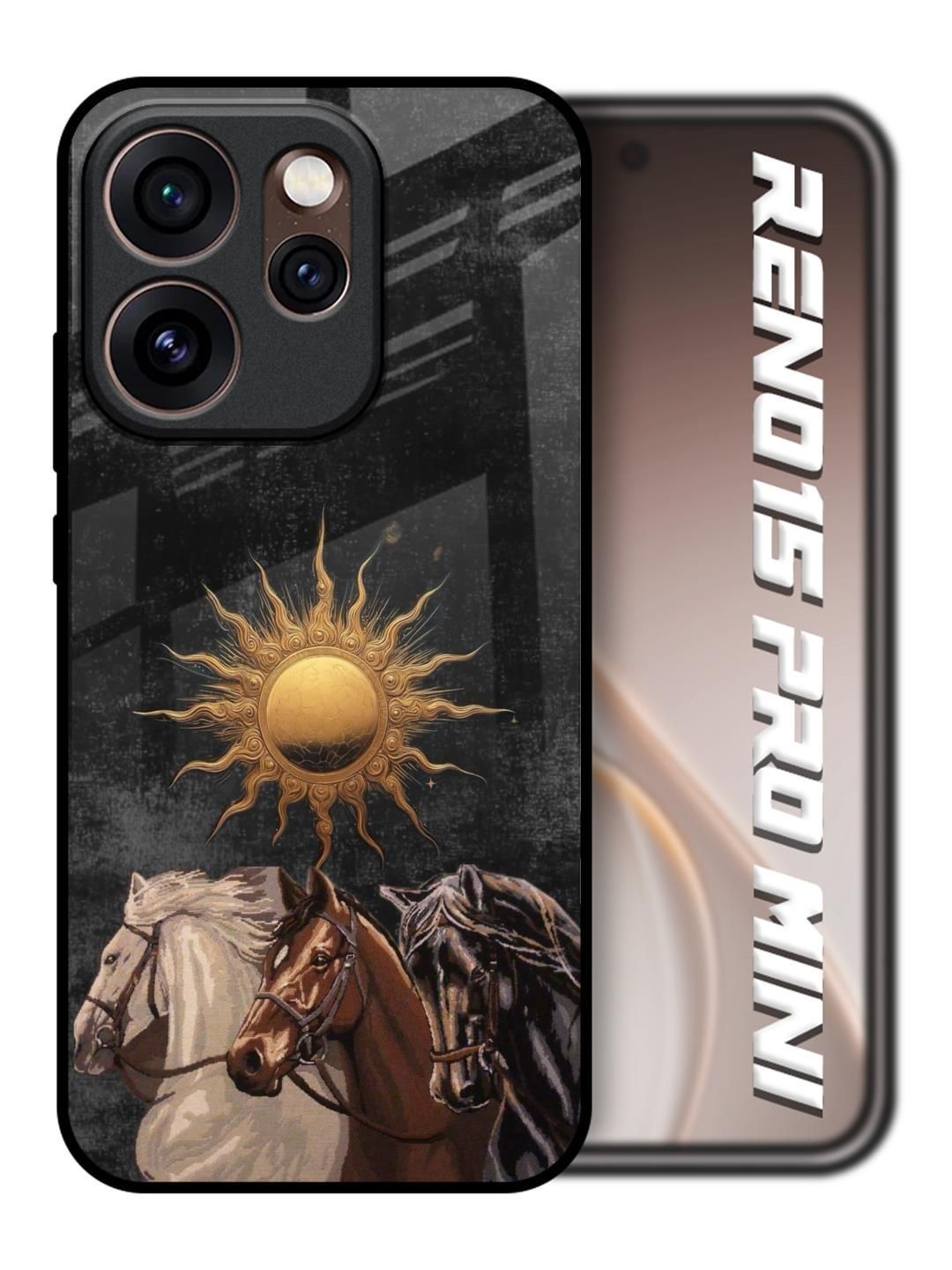 QRIOH Three Horses Sun Glass Case Oppo Reno15 Pro Mini 5g Mobile Accessories-picture-14