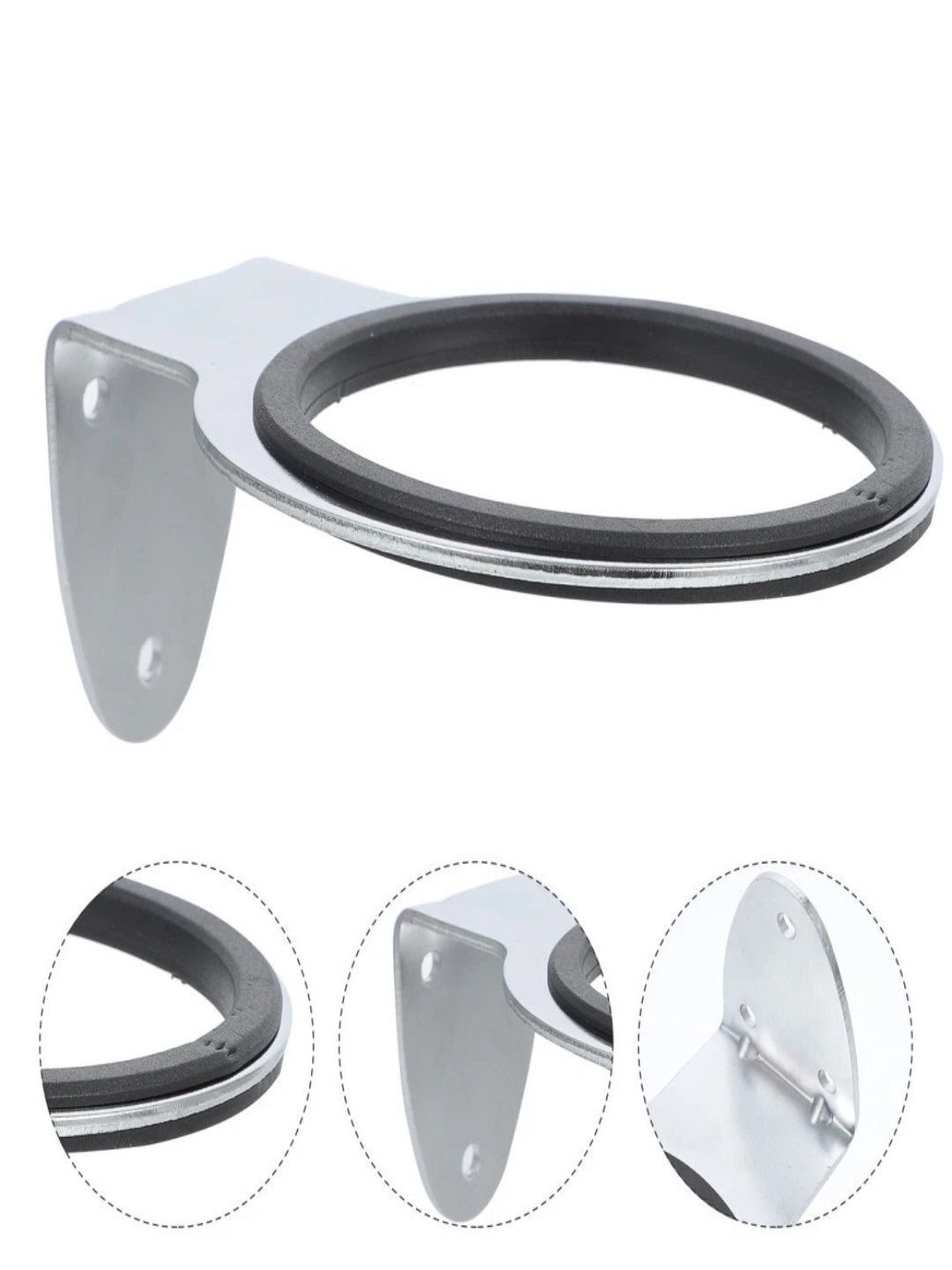 sweetpea Grey Stainless Steel Utility Holder-picture-51