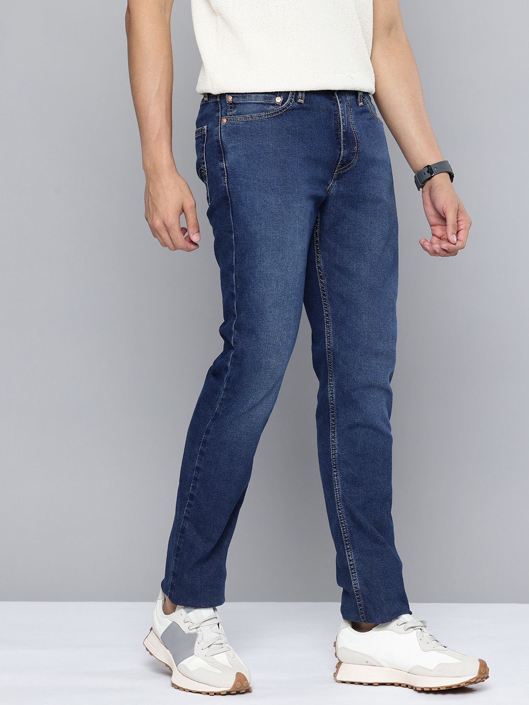 Levis Men 511 Slim Fit Light Fade Stretchable Jeans-picture-48