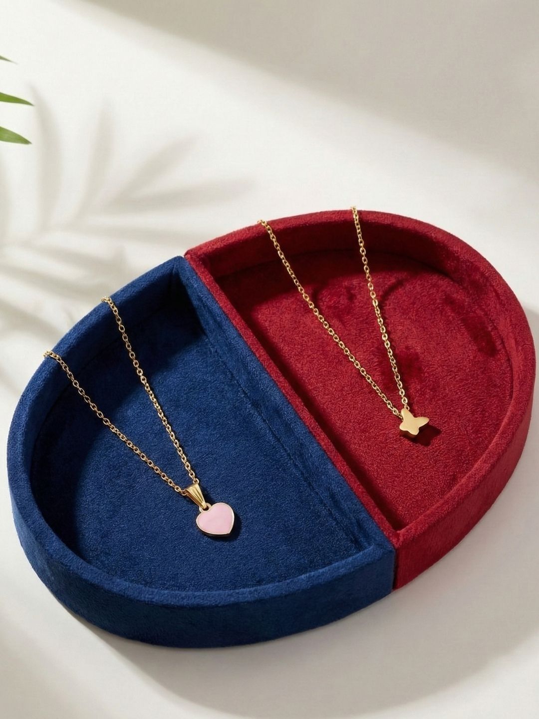 Lara Karen Pack Of 2 Gold-Plated Pendant-picture-33