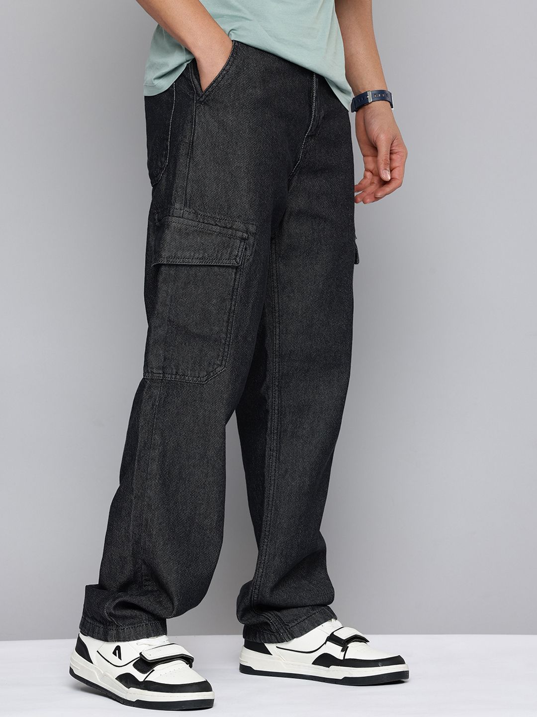 Levis Men 568 Loose Straight Fit Pure Cotton Jeans-picture-11