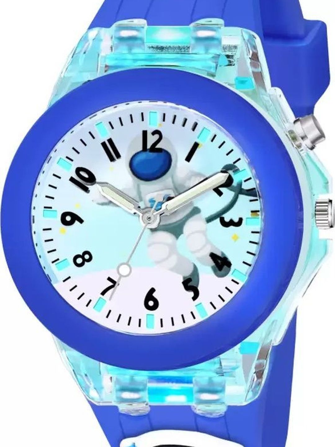 SELLORIA Unisex Kids Dial & Stainless Steel Bracelet Style Straps Watch CL blue Astronaut kids watch-picture-38