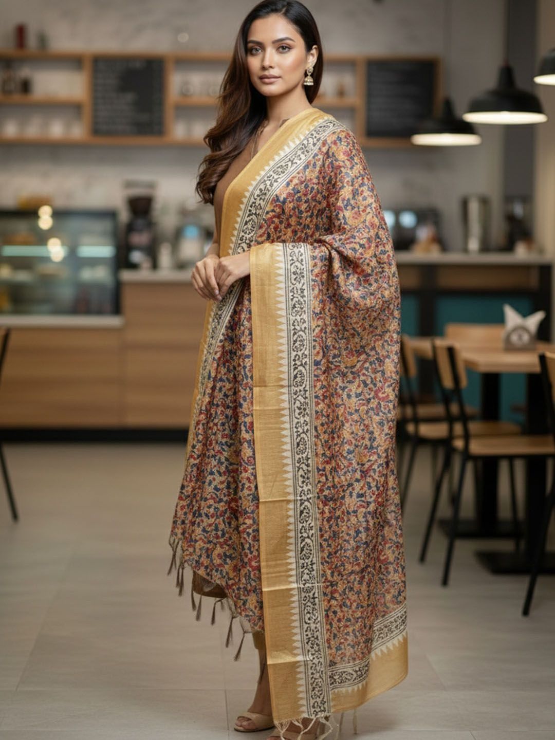 Urban Pallu Printed Dupatta-image-41
