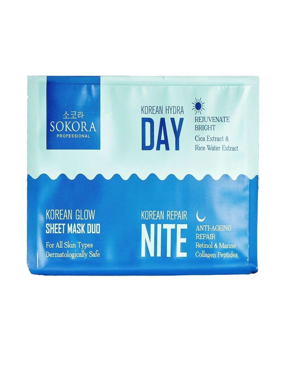 SOKORA Korean Glow Sheet Mask Duo- 2-Pcs-image-38