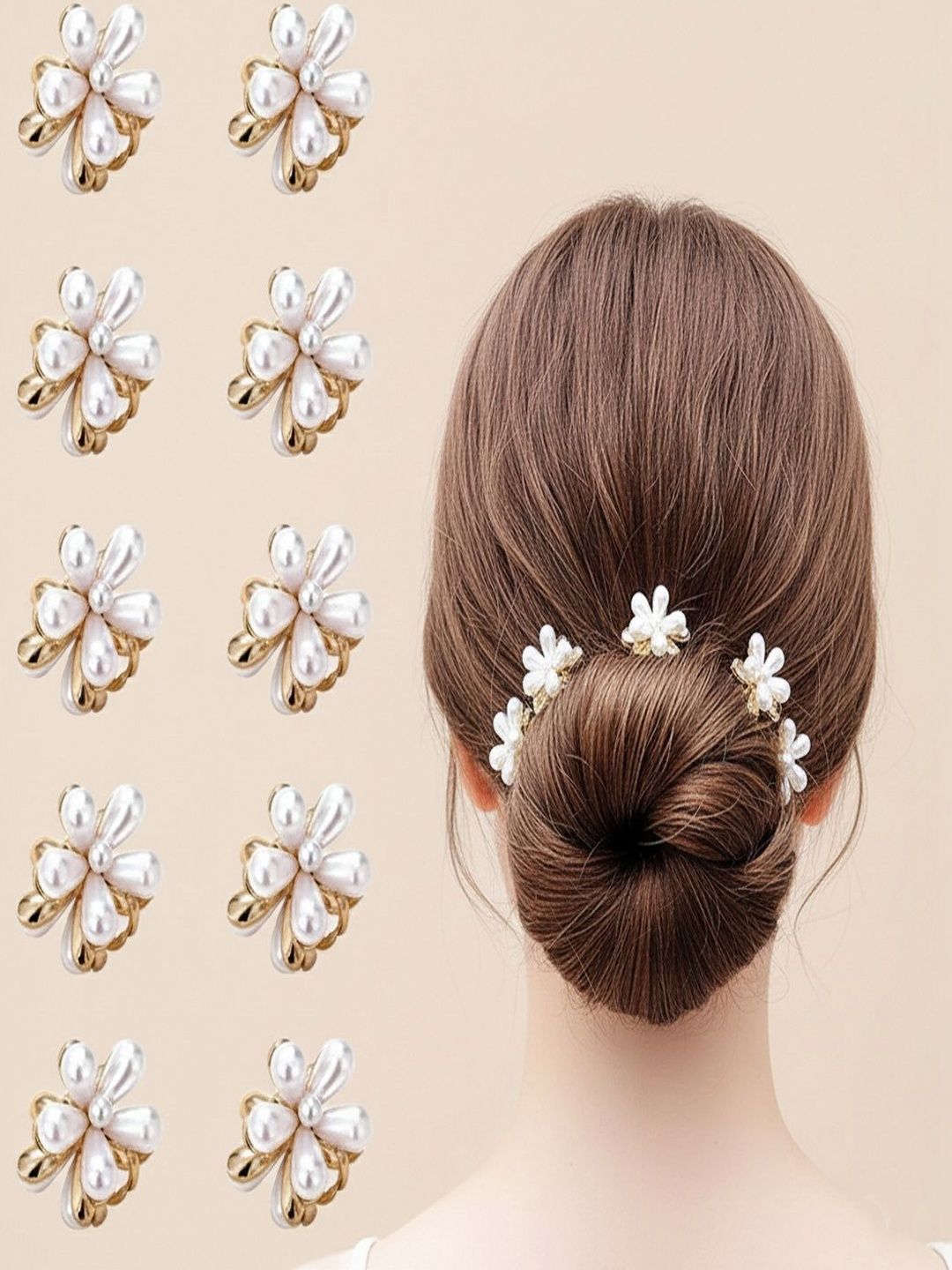 KHANBAGSTORE Girls Embellished Hair Accessory Set of-image-24