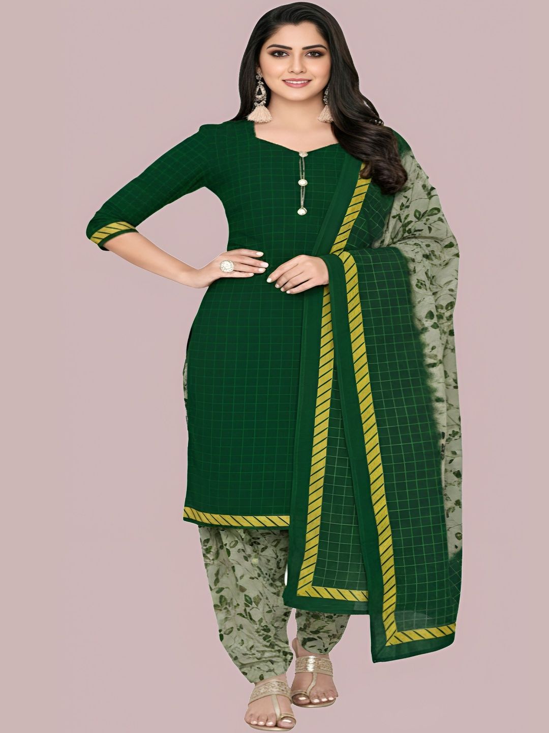 REYA Printed Unstitched Dress Material-picture-7