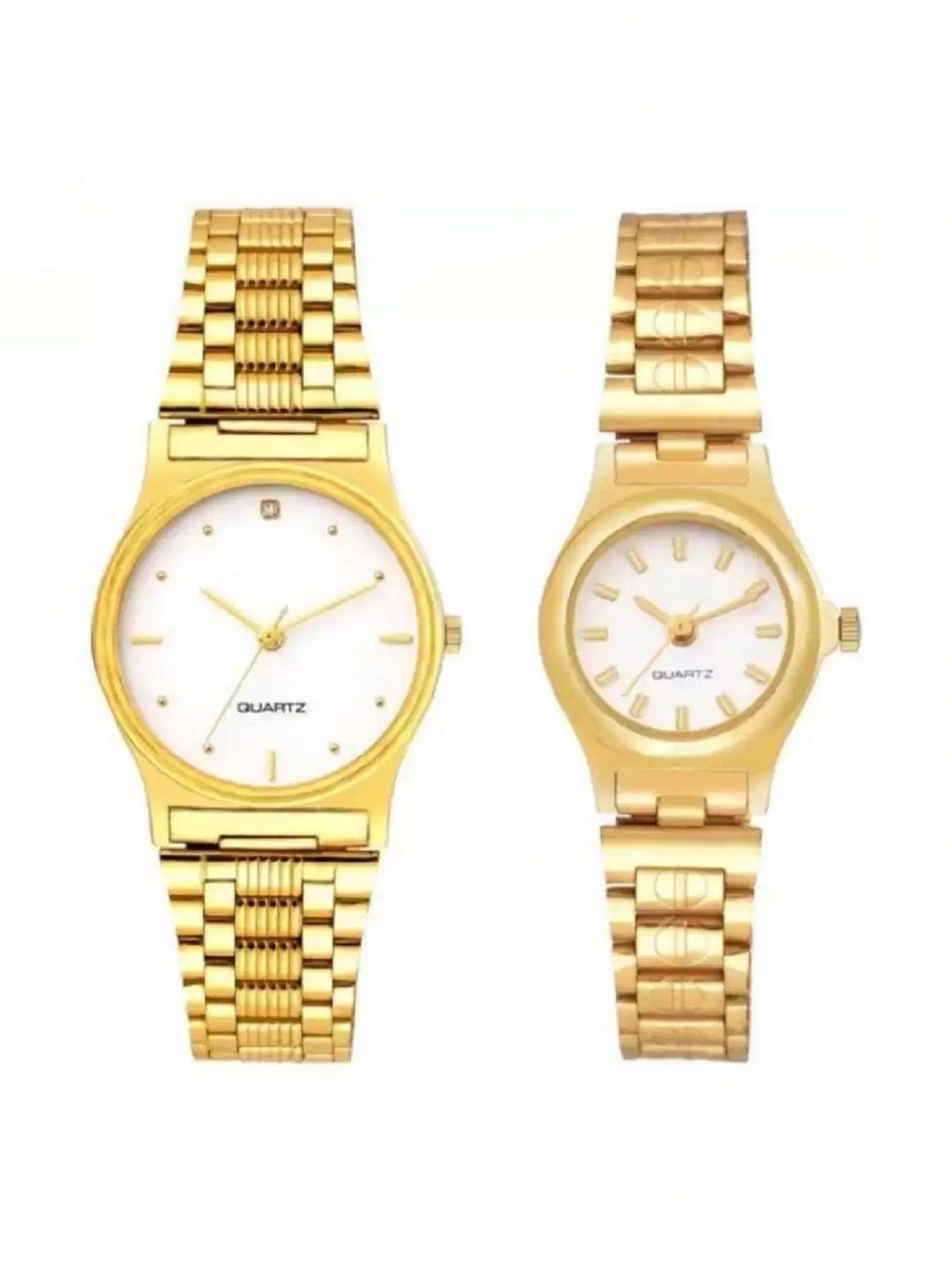 SELLORIA Men Dial & Bracelet Style Straps Watch YP-03 GP ROUND WHITE DAIL MEN & WOMEN-picture-10