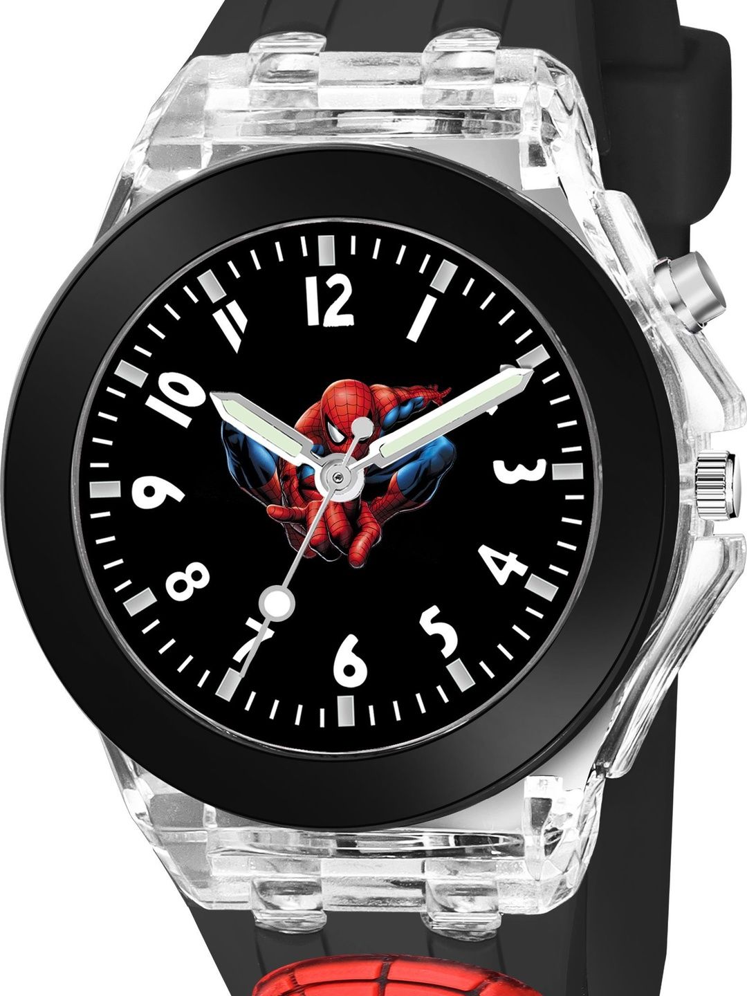 mivaan Unisex Kids Dial & Straps Watch Kids-Spider-Man-Red_&-image-9