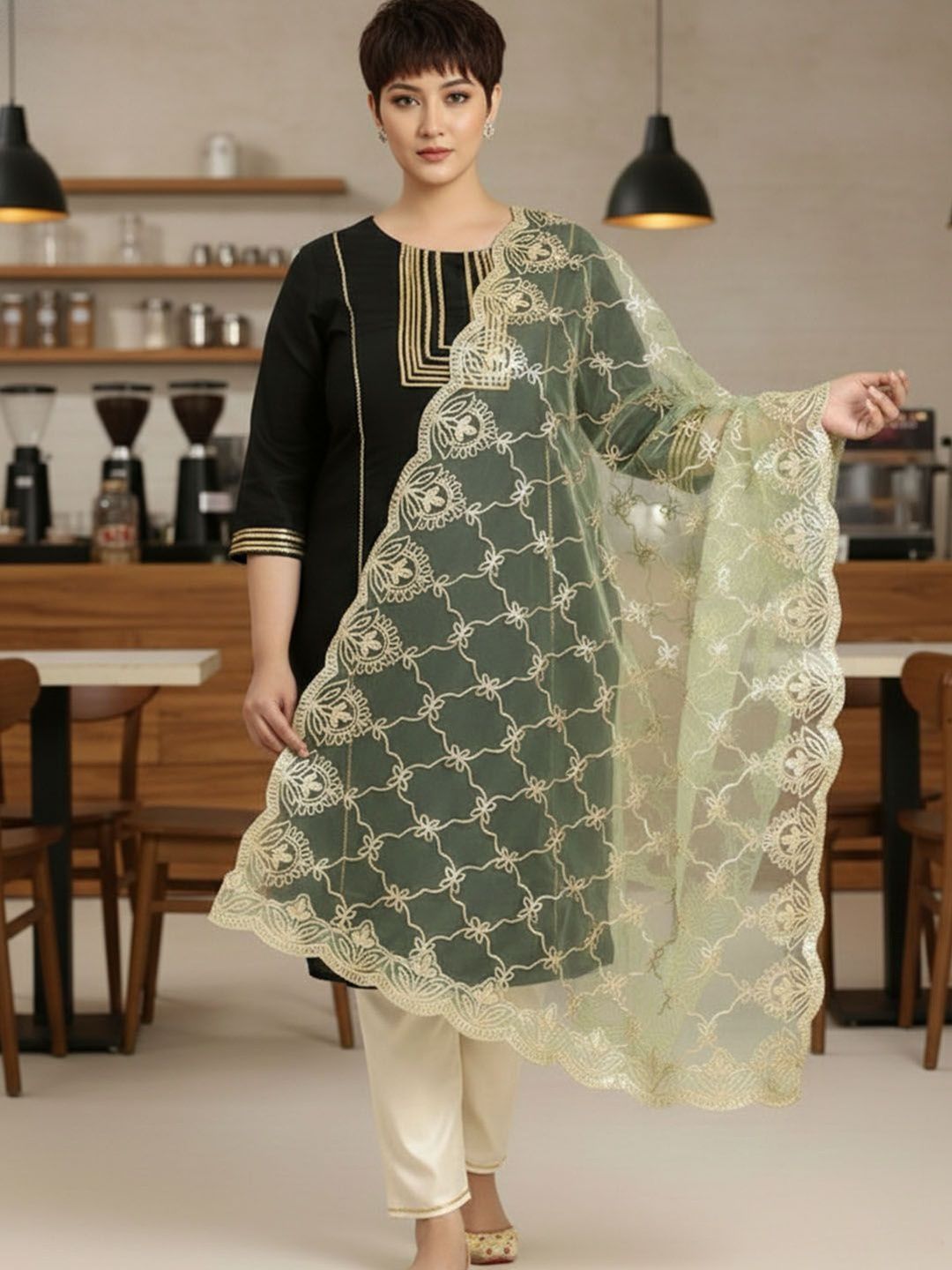 Urban Pallu Printed Dupatta-picture-49