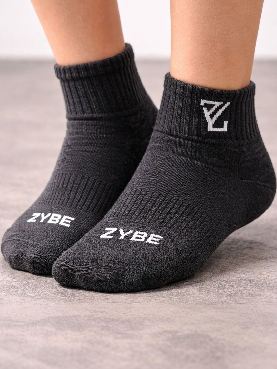ZYBE Unisex Cotton Assorted Ankle Length Socks-picture-48