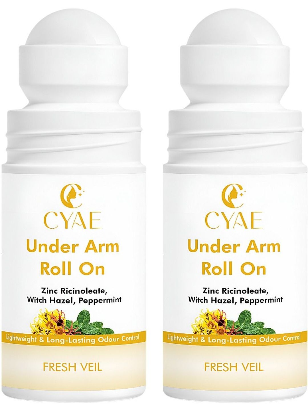 Cyae Set Of 2 Fresh Veil Under Arm Roll On - 50 ml Each-picture-26
