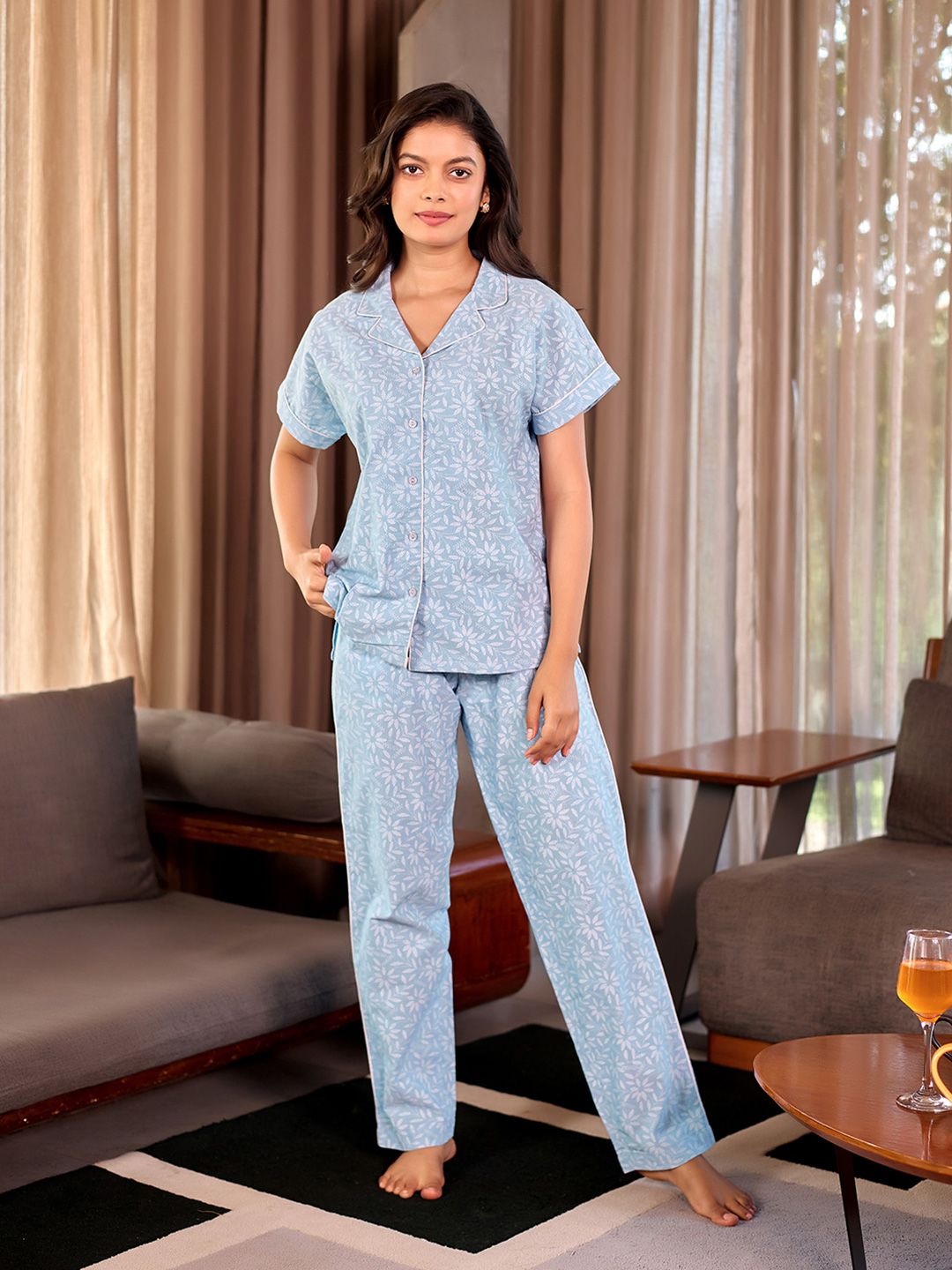 Bannos Swagger Women Printed Night suit-picture-53