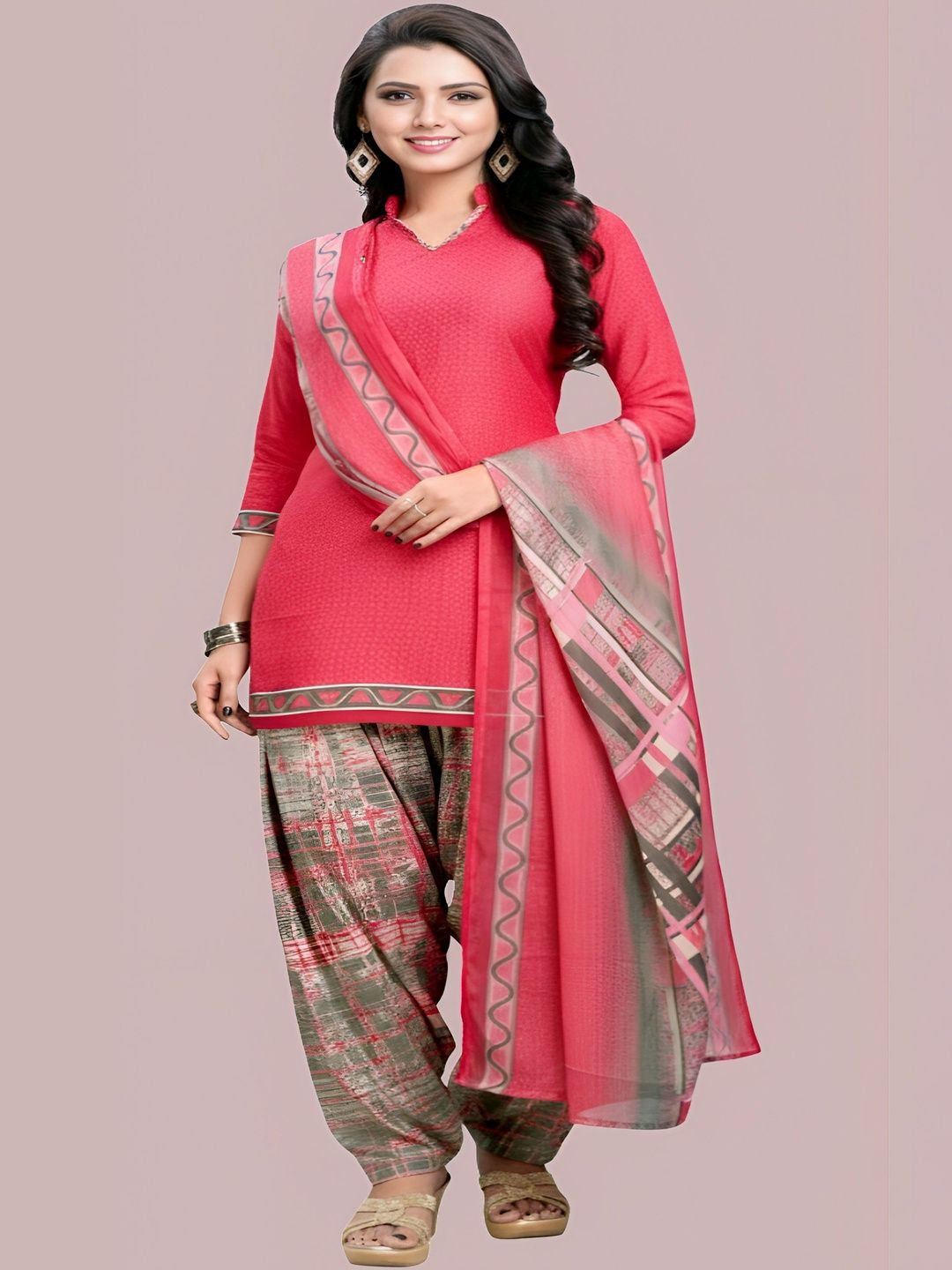 REYA Printed Unstitched Dress Material-picture-8