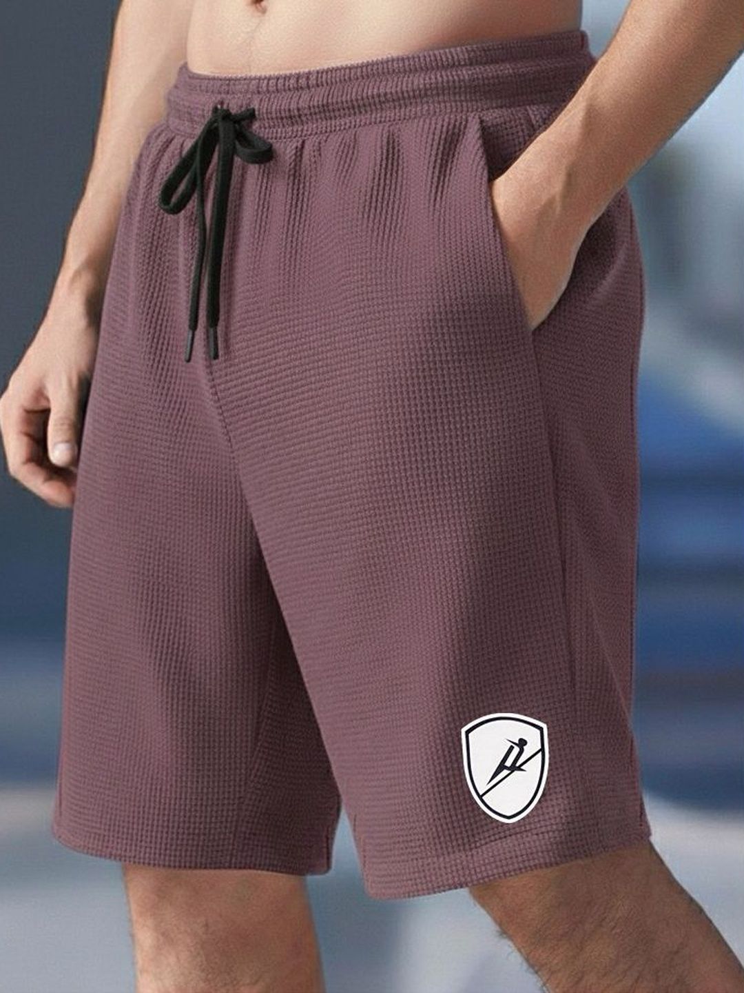 DENLIKE Men High-Rise Running Sports Shorts-picture-11