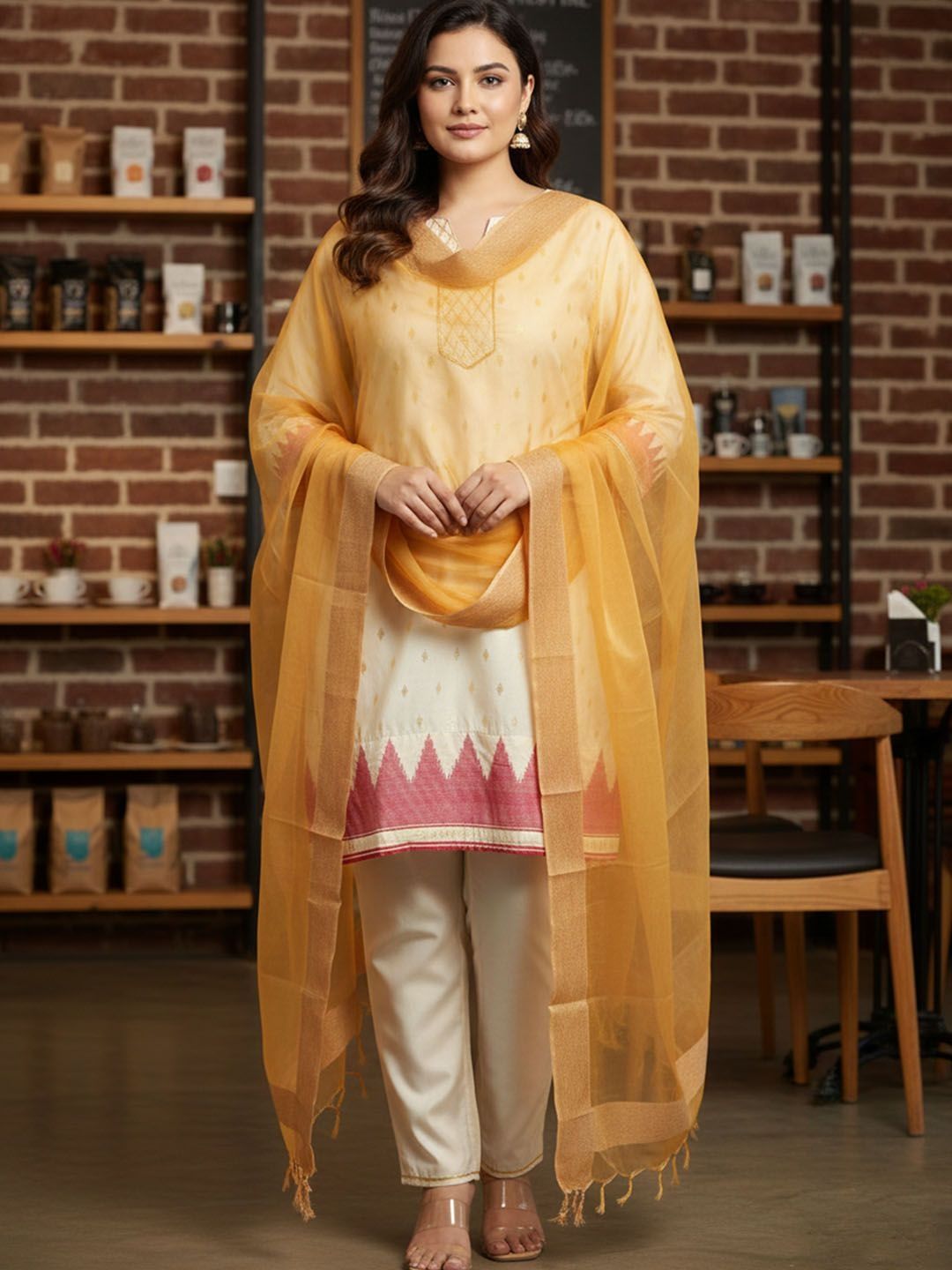 Urban Pallu Ethnic Motifs Printed Dupatta-image-49