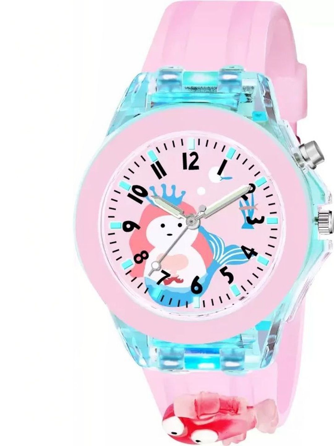 SELLORIA Unisex Kids Dial & Bracelet Style Straps Watch CL PINK MARMAID KIDS WATCH-picture-21