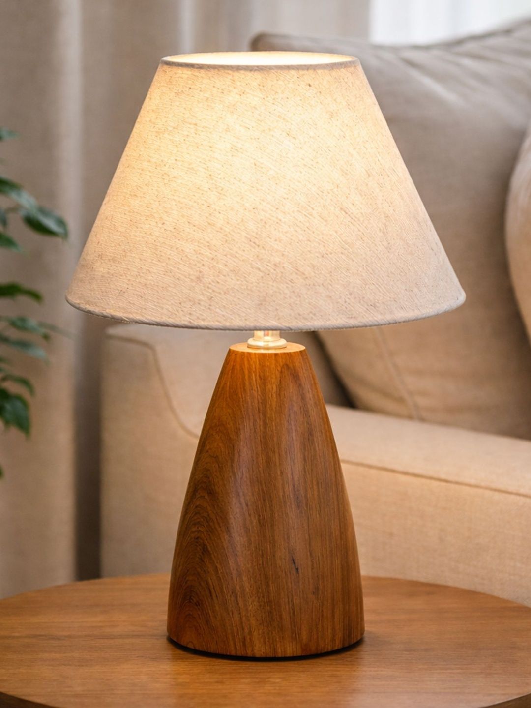 Glowhere Beige Metal Industrial Cylindrical Shaped Table Lamp-picture-43