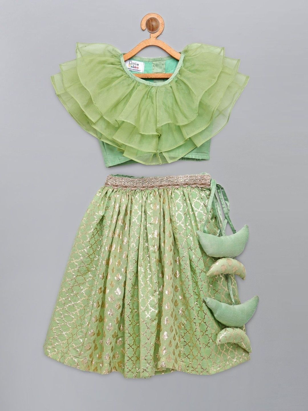 The Little Tales Girls Ready to Wear Lehenga &-picture-24