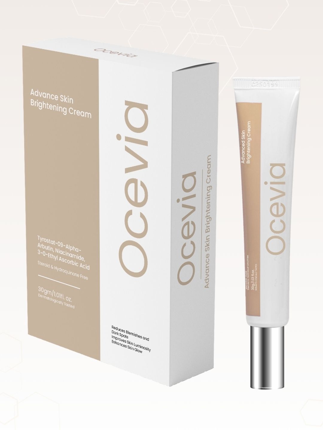 SKINAA Ocevia Advance Skin Brightening Cream Alpha Arbutin Niacinamide & Vitamin C 30g-picture-38
