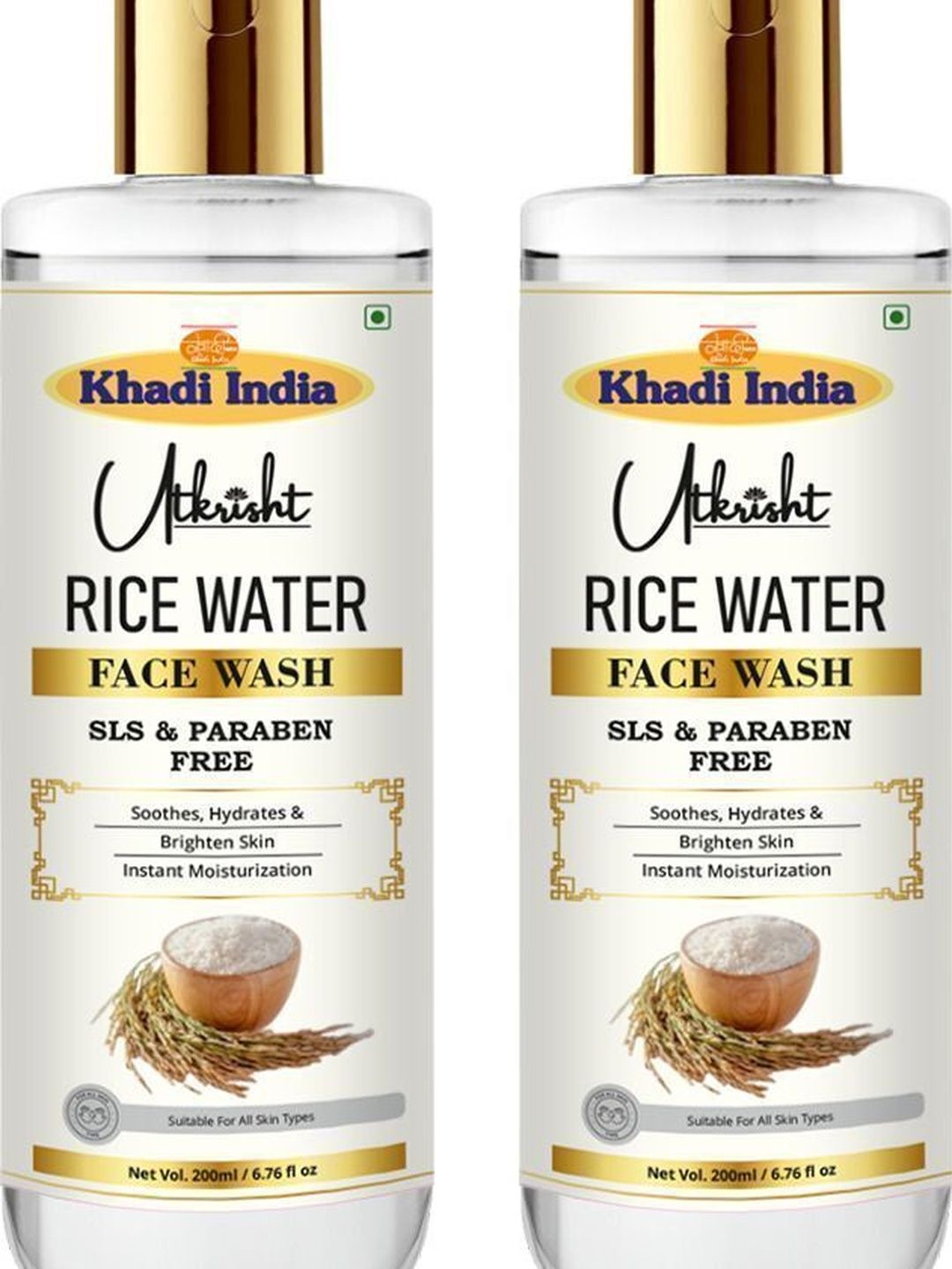 Utkrisht Set Of 2 Vitamin C Face Wash For Glowing Skin - 200ml Each-image-36
