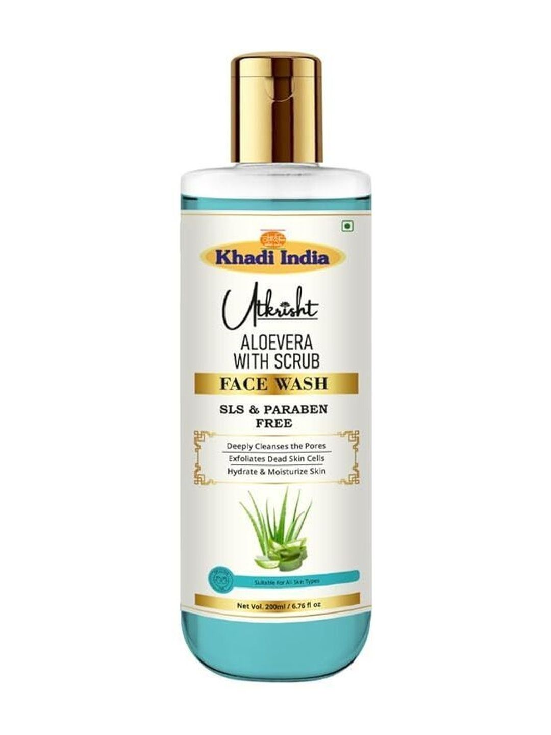 Utkrisht Aloe Vera With Scrub Face Wash - 210 ml-image-16