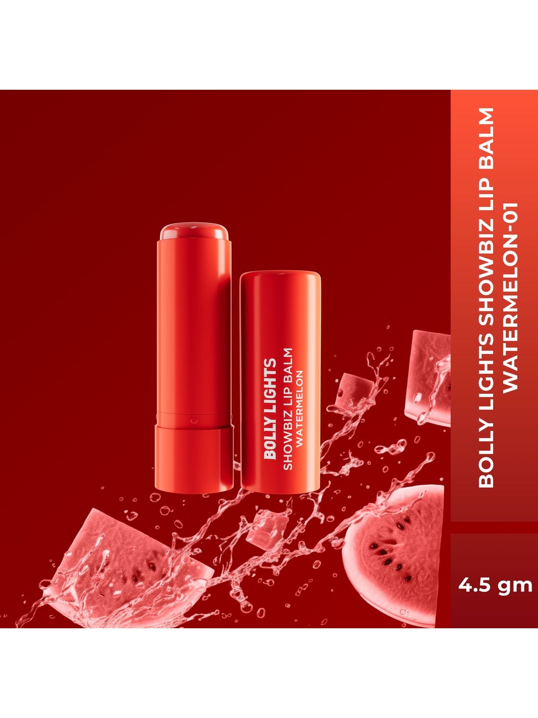 Colorbar Bolly Lights Showbiz Lip Balm - 4.5 g - Watermelon 01-picture-32