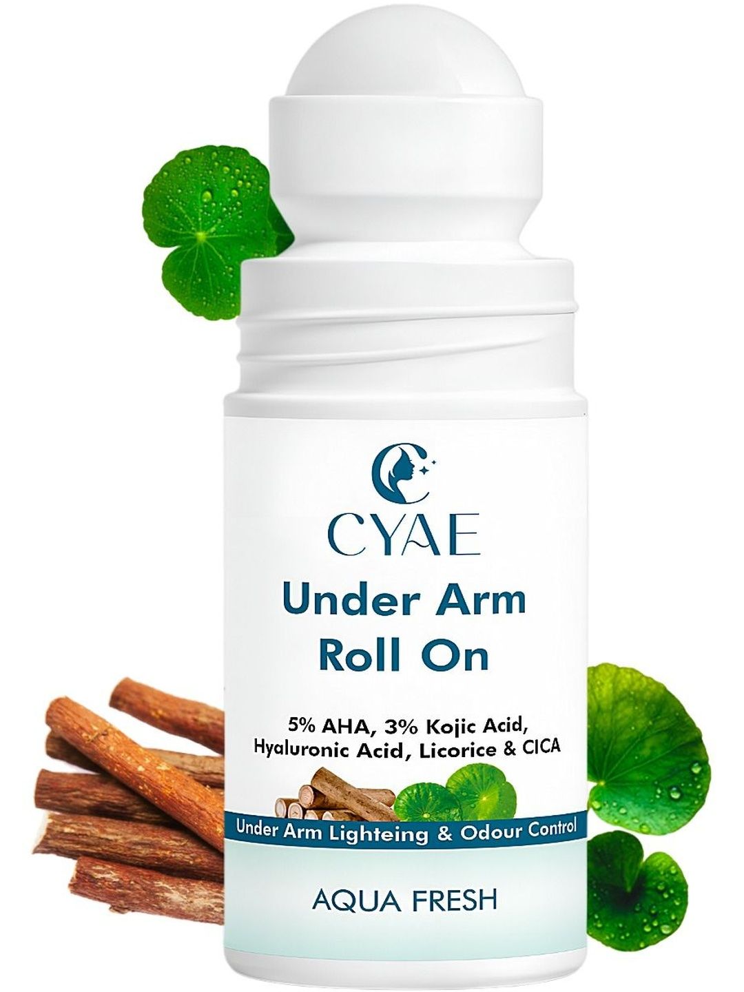 Cyae Under Arm Roll On with 5% AHA & 3% Kojic Acid - 50 ml-picture-11