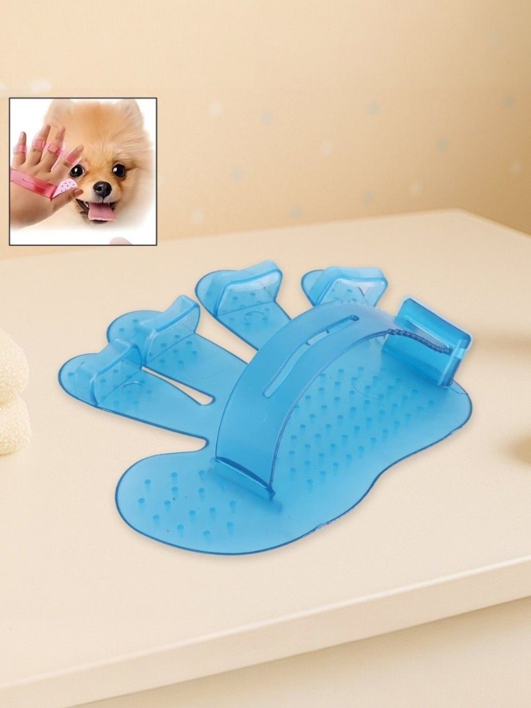 DeoDap Multicoloured Rubber Bath Accessories Set-image-14