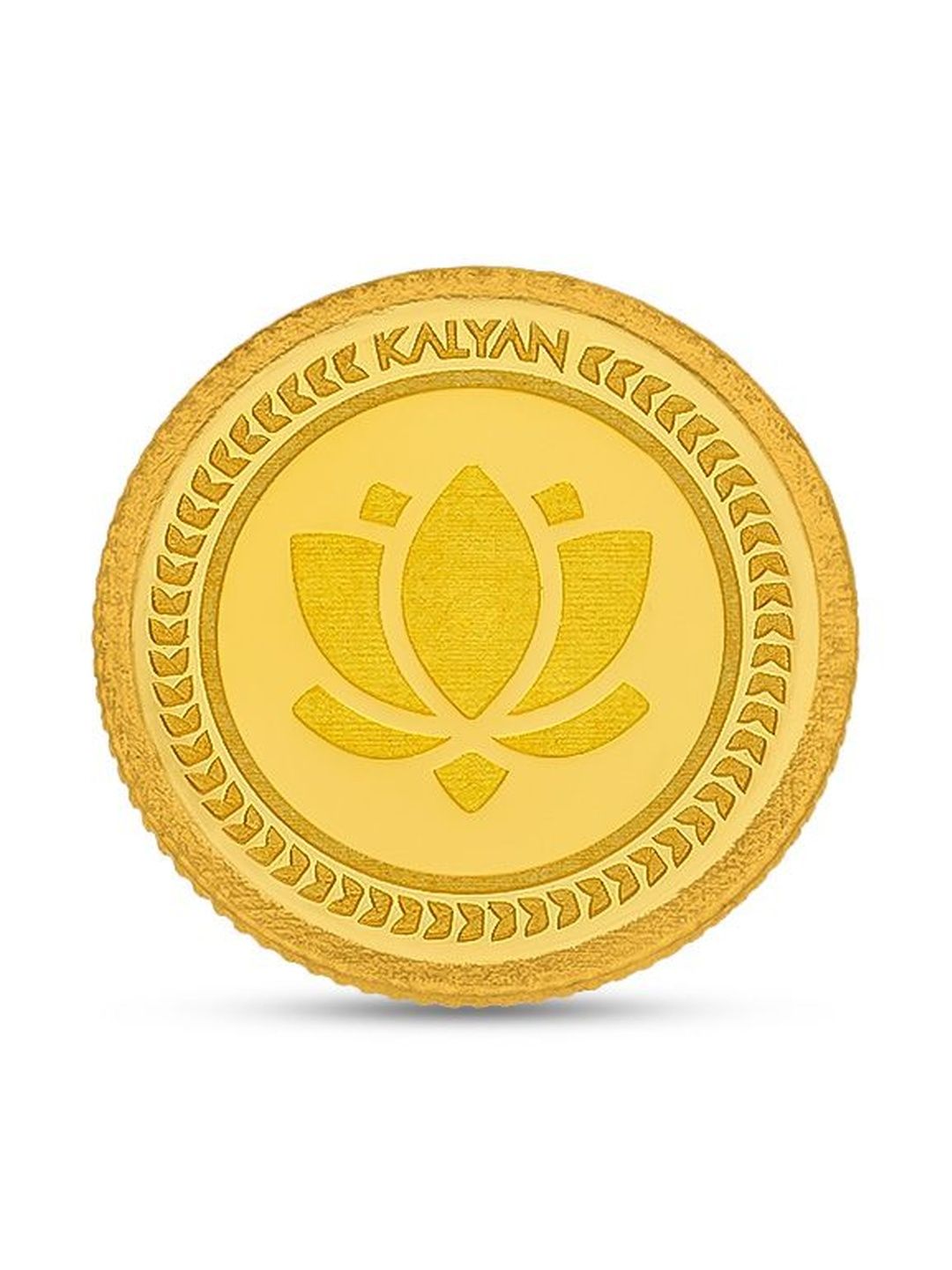 Kalyan Jewellers 24 Kt 999 Round Gold Coin - 1 g-image-15
