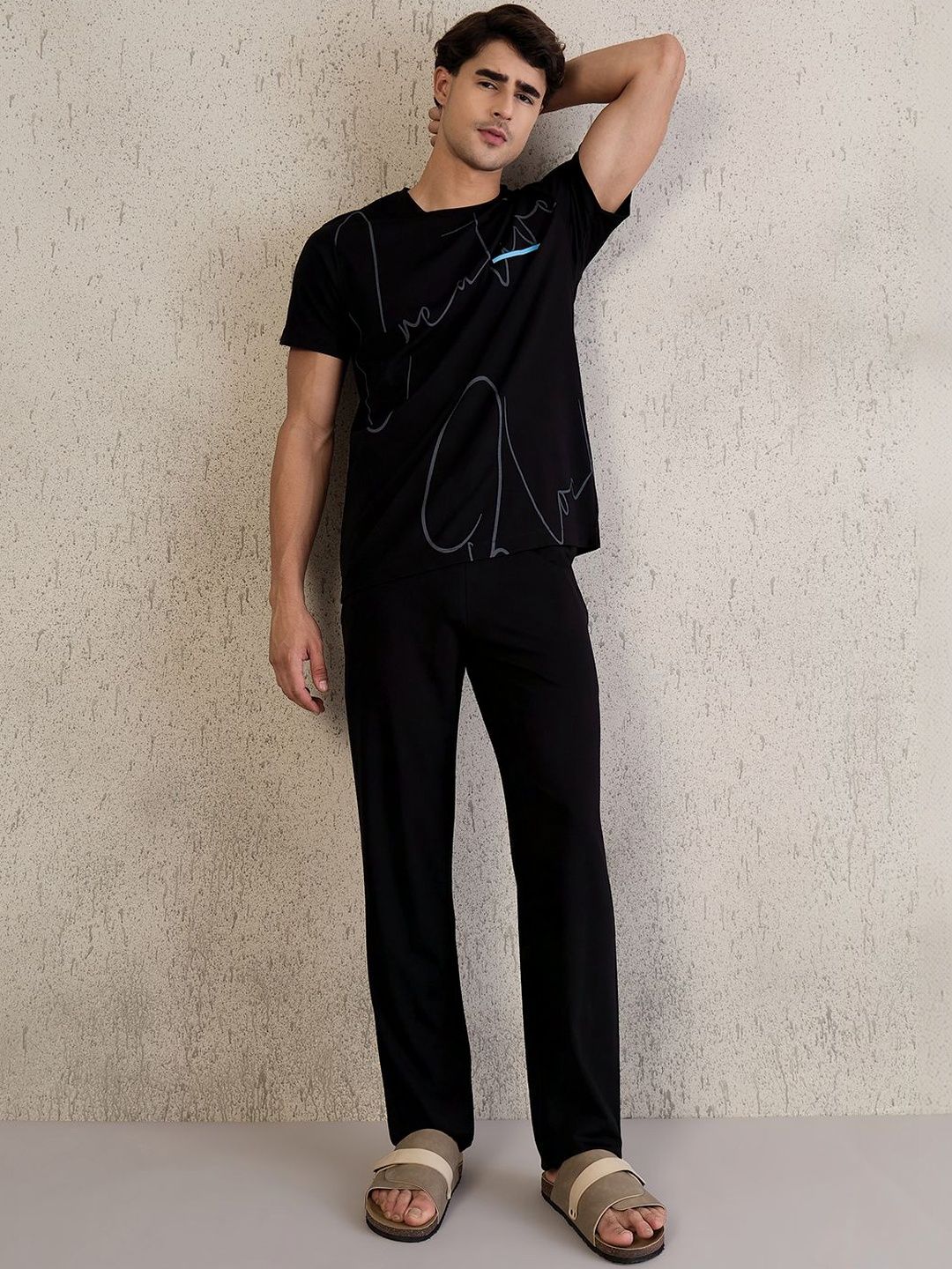 Sweet Dreams Men Printed Night suit-picture-56