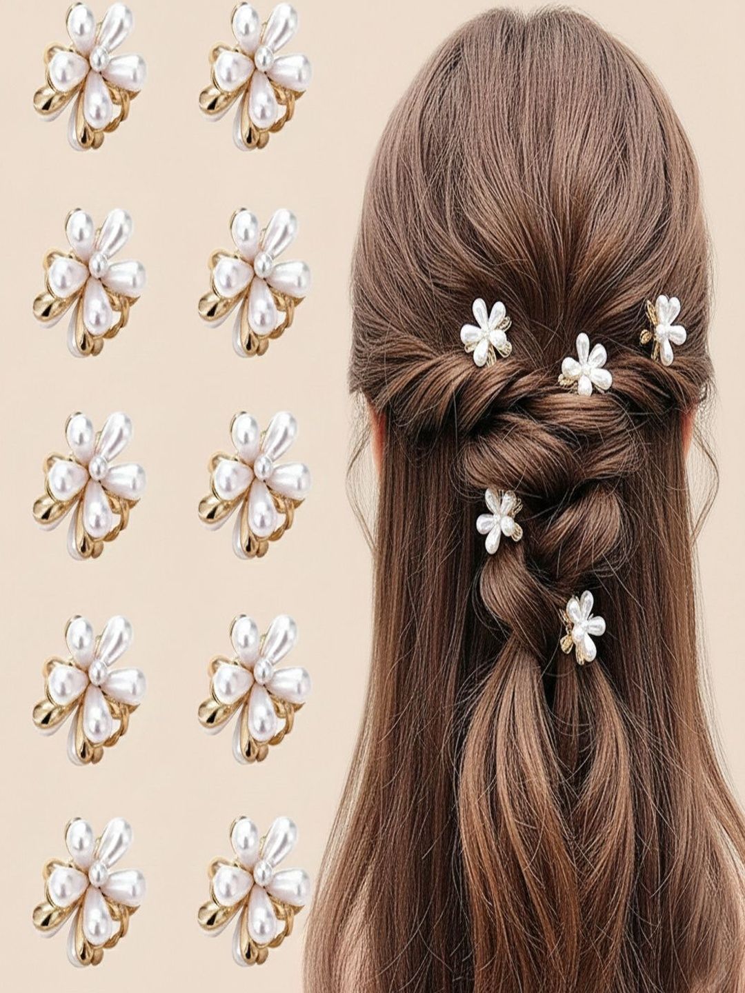HANDBAG COLLECTION Girls Embellished Hair Accessory Set of-image-5
