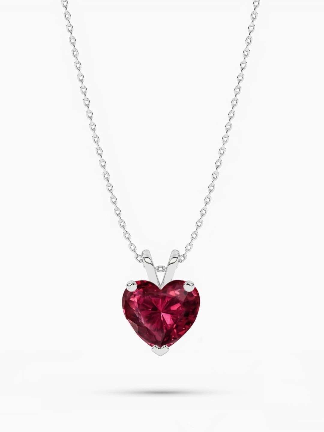 Caratiro Sterling Silver Silver-Plated Necklace-picture-55
