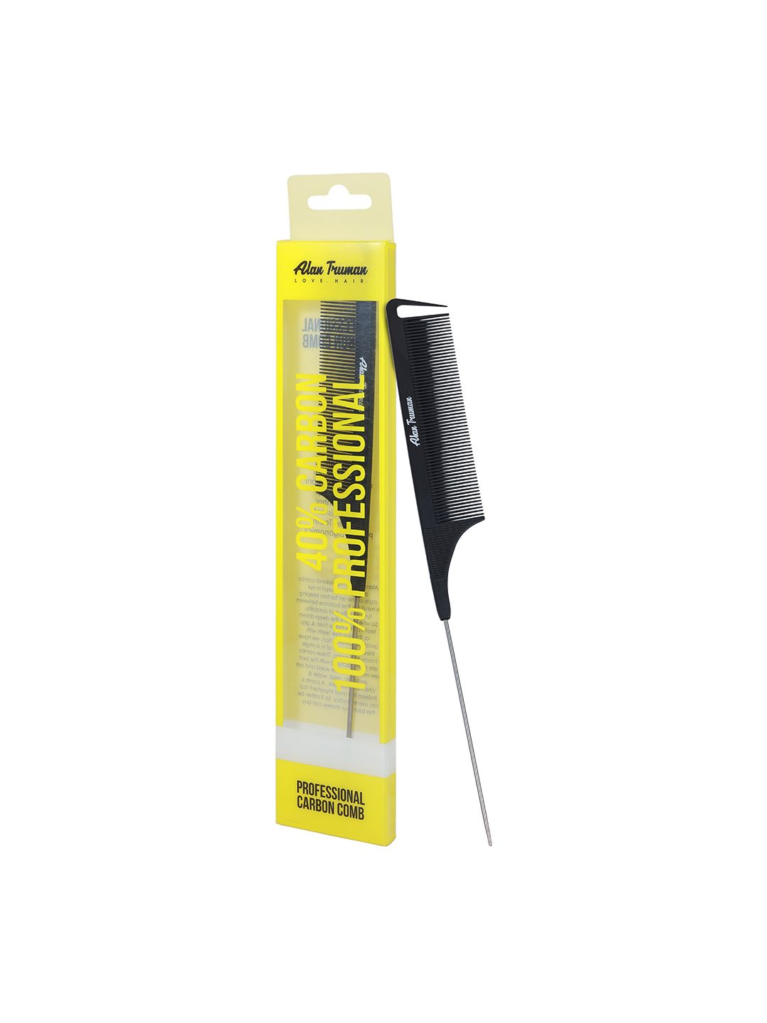 Alan Truman Metal-Pin-Tail Carbon Comb CB-03-image-14