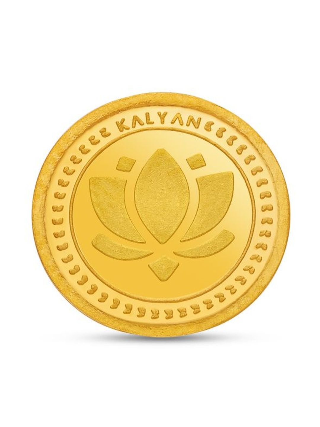 Kalyan Jewellers 24 Kt 999 Round Gold Coin - 0.5 g-image-16