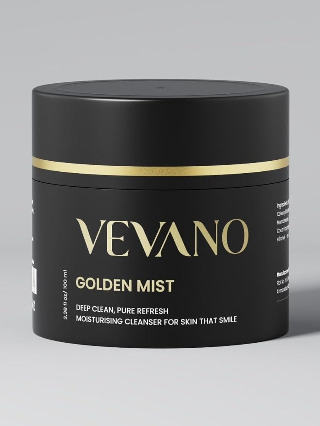 VEVANO Golden Mist Mild Foaming Cleanser For Hydration - 100 ml-image-28