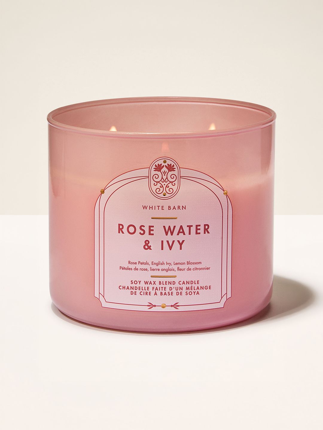 Bath & Body Works Rose Water & Ivy Soy Wax Blend 3-Wick Candle - 411 g-picture-43