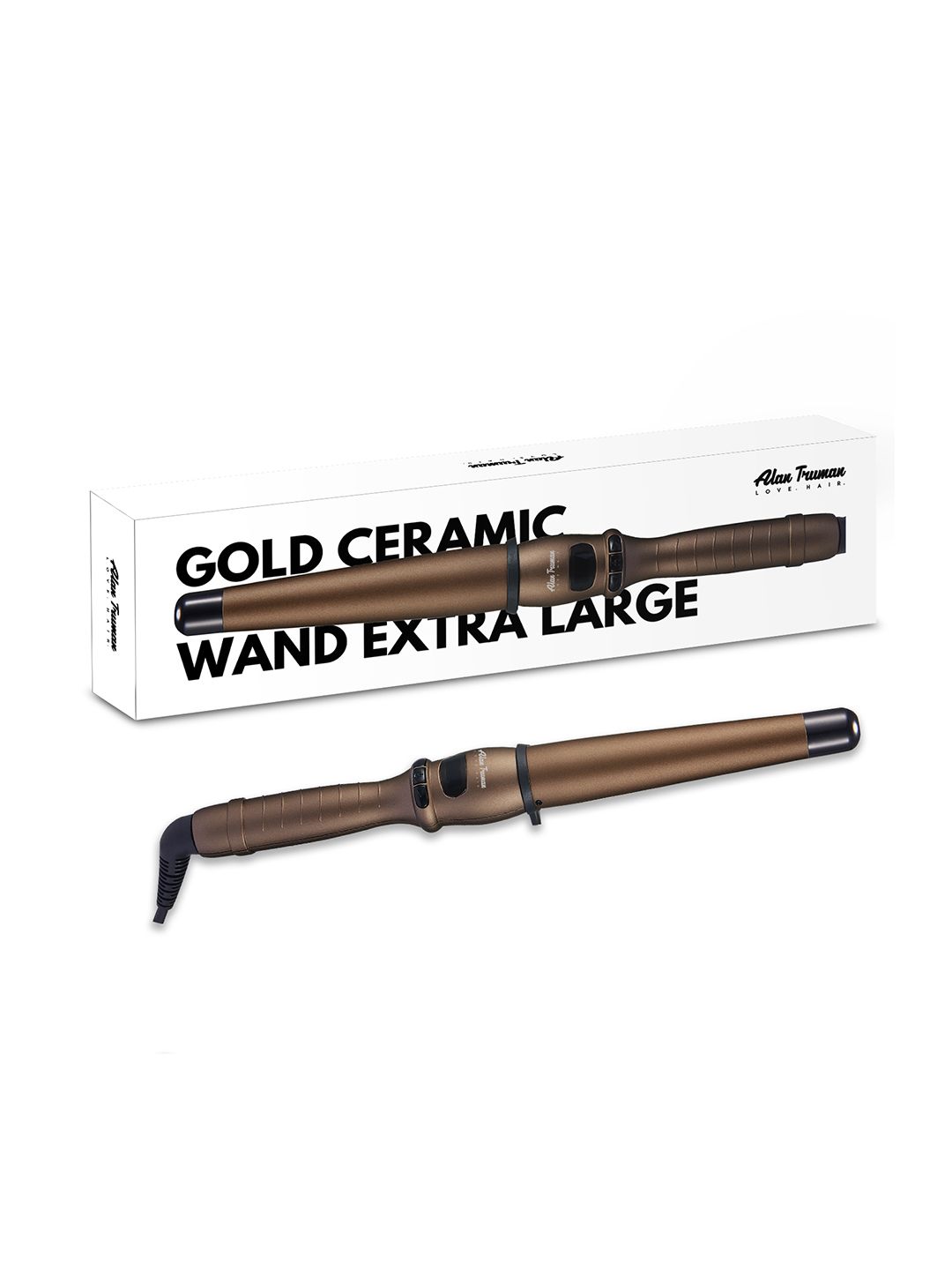 Alan Truman Gold Ceramic Wand X-Large 25-38mm - Grey & Gold-image-6
