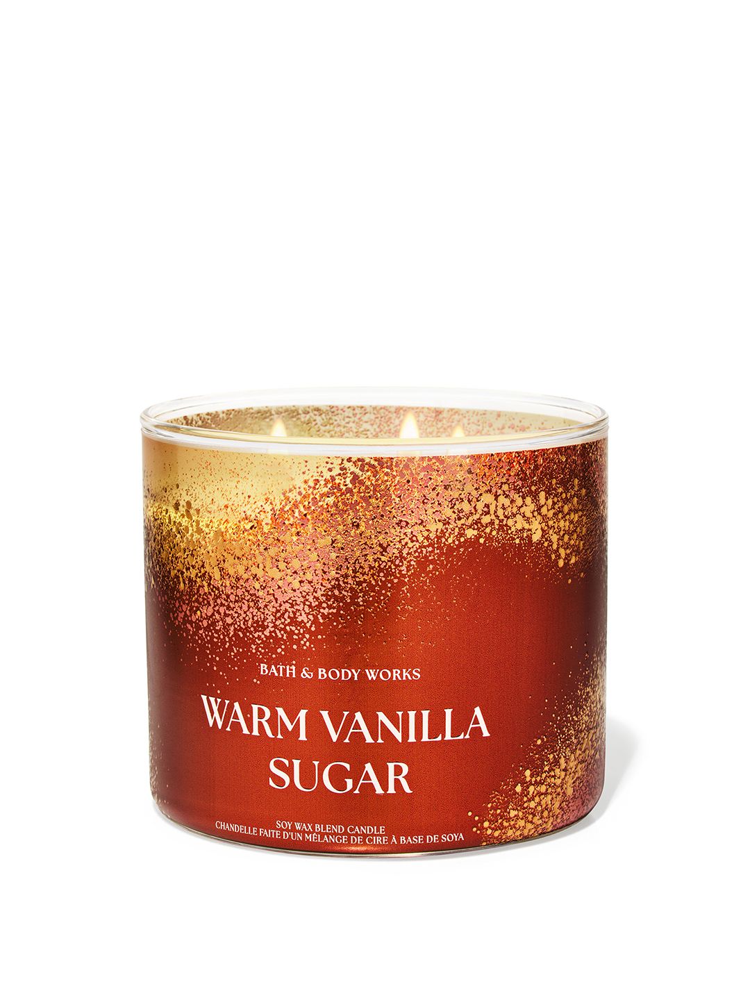 Bath & Body Works Warm Vanilla Sugar Soy Wax Blend 3-Wick Candle - 411 g-picture-28