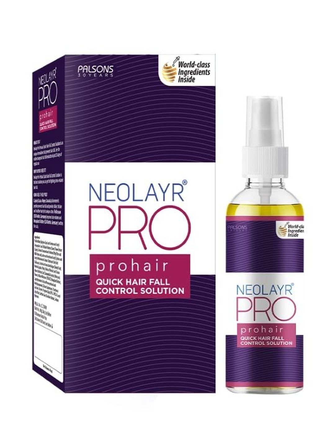 Neolayr Pro Hair Quick Hair Fall Control Solution - 40 ml-image-29