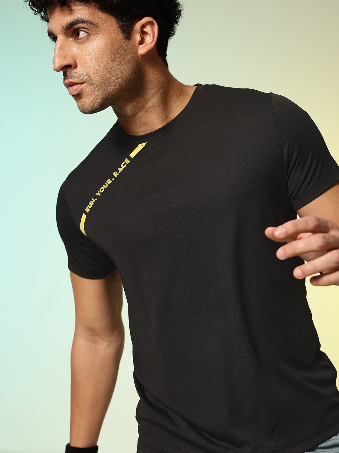 HRX by Hrithik Roshan Rapid-Dry Running T-shirt-picture-3