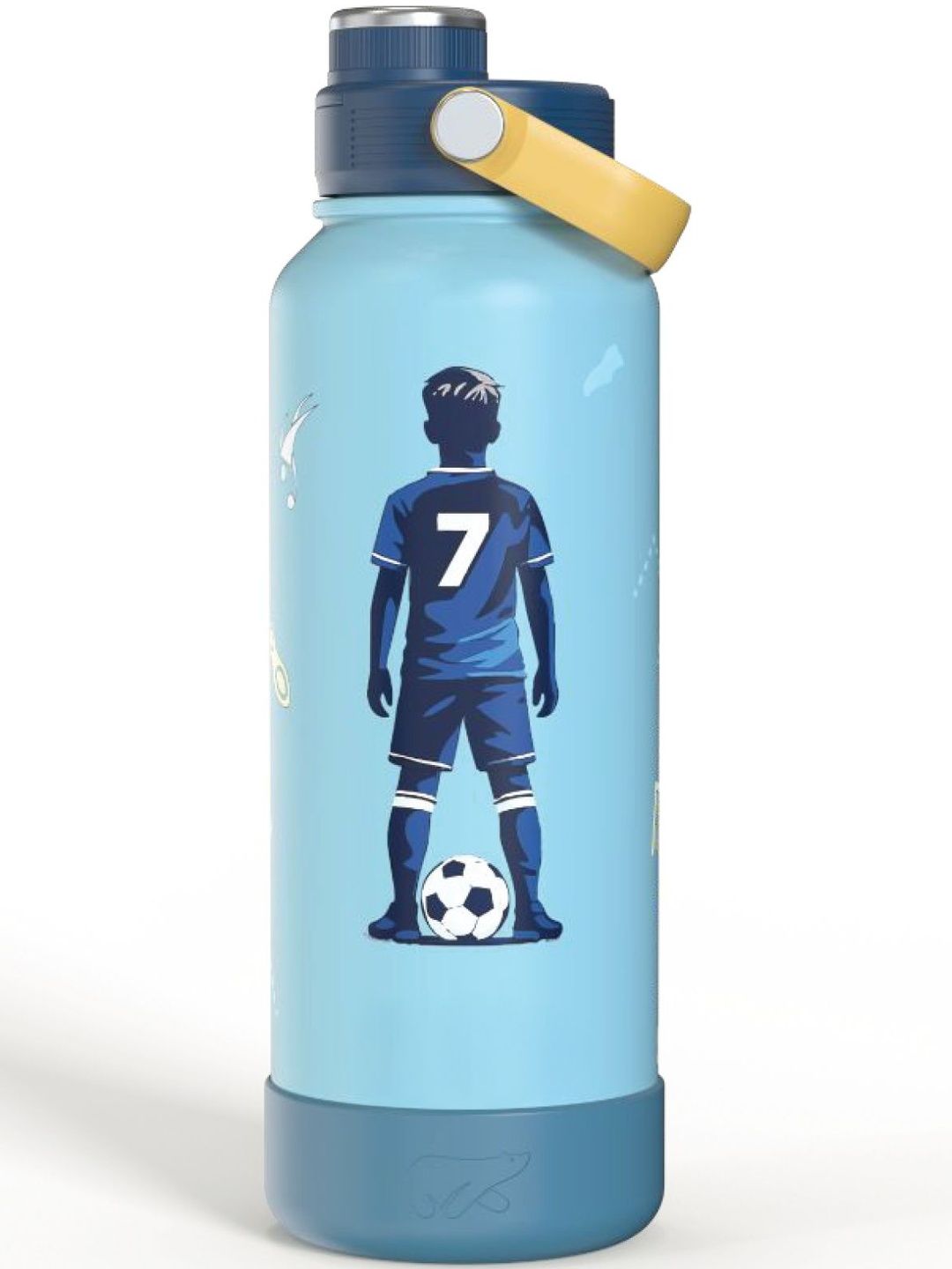 Rabitat Blue Single Stainless Steel Water Bottle-picture-57