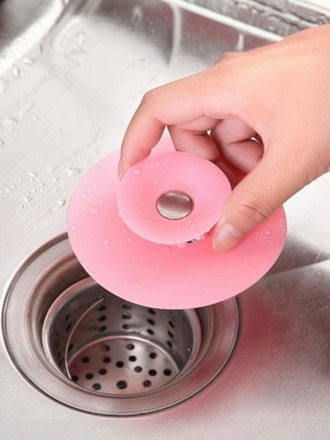 DeoDap Multicoloured Plastic Bath Accessories Set-image-11
