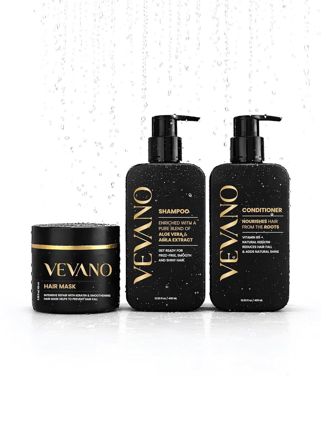 VEVANO Set Of 3 Aloe Vera & Amla Extract Shampoo With Conditioner & Hair Mask-image-5