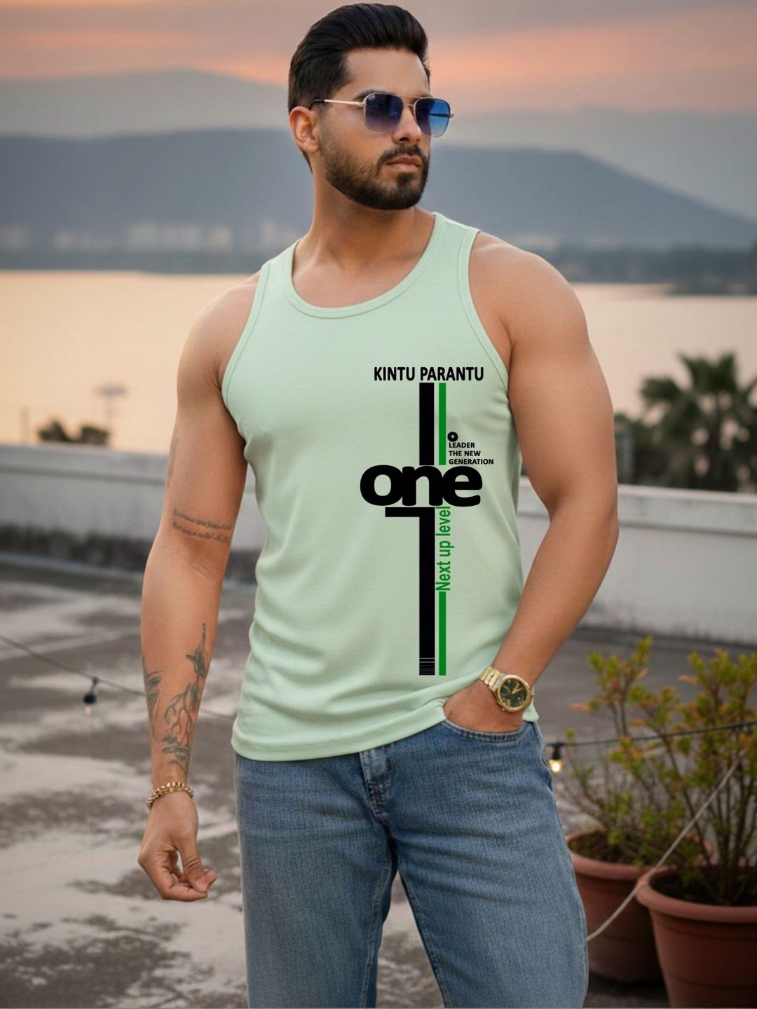 Vance Printed Gym Vest-picture-39